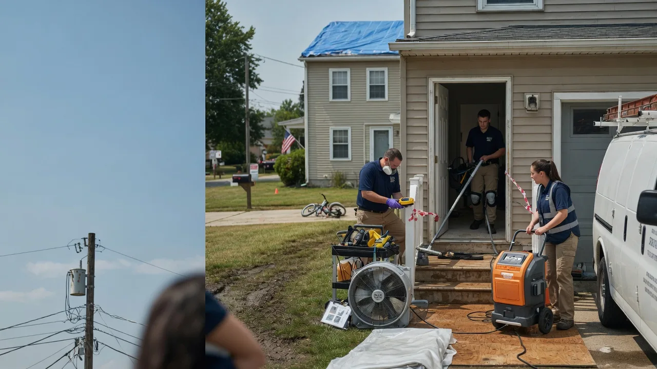 Water Damage Repair in Wilsondale, WV near me